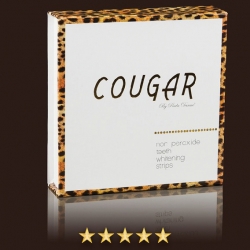 Bieliace pásiky na zuby Cougar DeLuxe Pro-Whitening