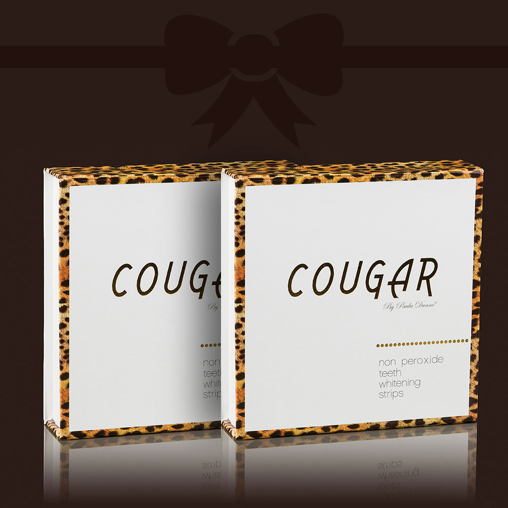 2 balenia za cenu 1: Bieliace pásiky na zuby Cougar DeLuxe